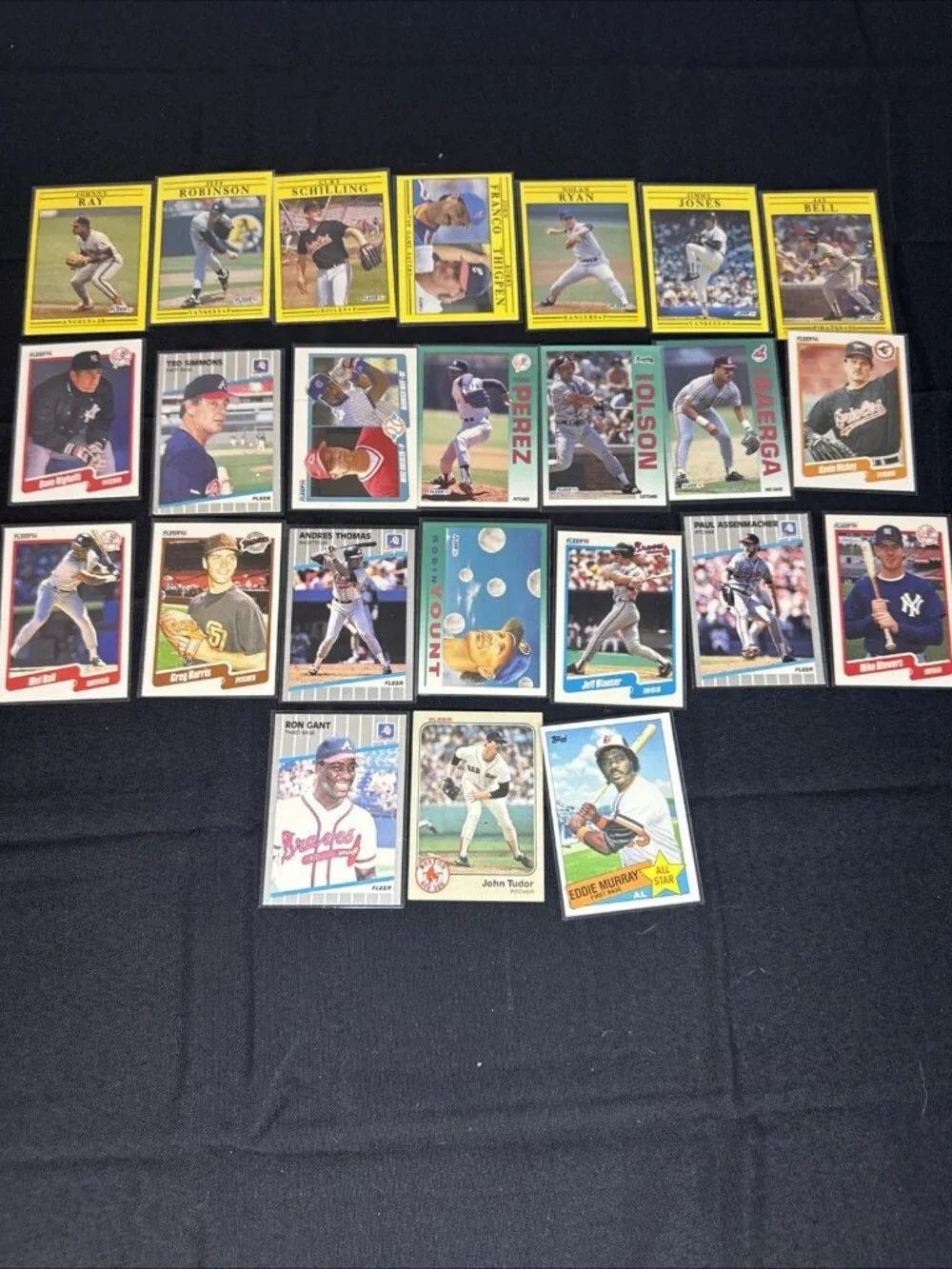 Vintage Baseball Cards Lot
